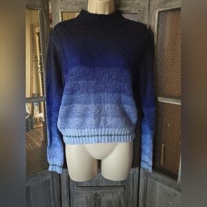 American Eagle Ombre Blue Women's Sweater, Sz Small, NWT